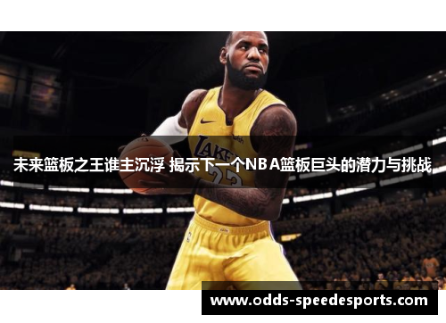 未来篮板之王谁主沉浮 揭示下一个NBA篮板巨头的潜力与挑战