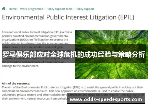 罗马俱乐部应对全球危机的成功经验与策略分析