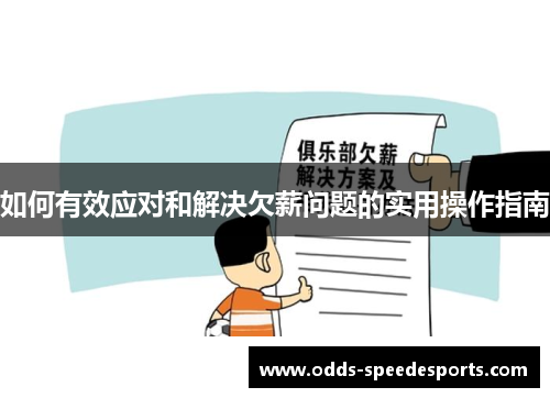 如何有效应对和解决欠薪问题的实用操作指南